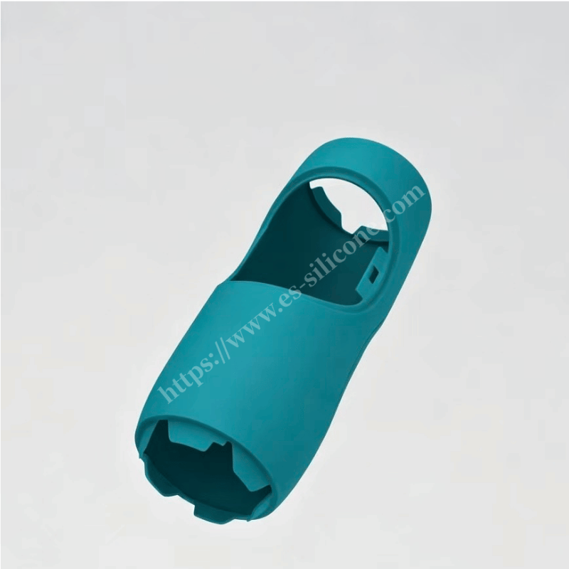 shock-absorbing silicone massage head