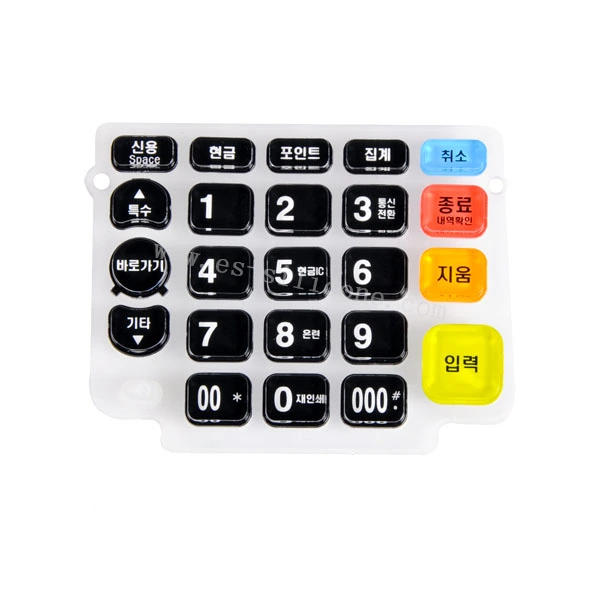 ปุ่มคริสตัลสำหรับเทอร์มินัลทางการเงิน POS